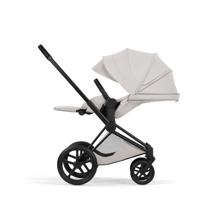 Cybex Priam, Style Collection, Komplett Barnevogn, New Generation, Matt Black/City Grey