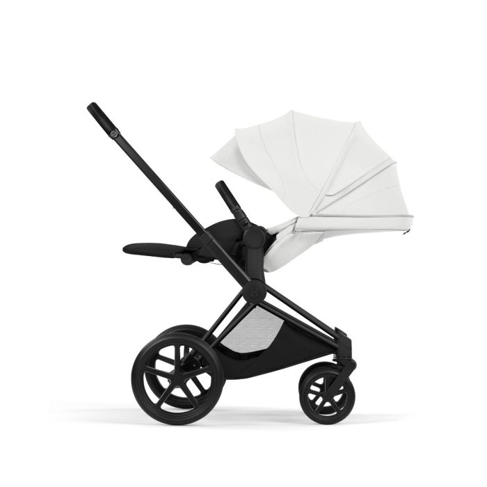 Cybex Priam, Style Collection, Komplett Barnevogn, New Generation, Matt Black/Off White