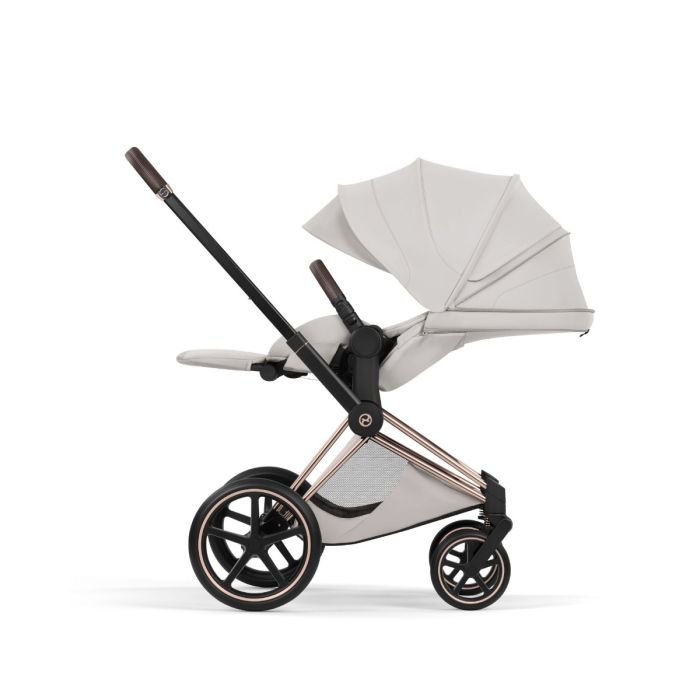 Cybex Priam, Style Collection, Komplett Barnevogn, New Generation, Rose Gold/City Grey