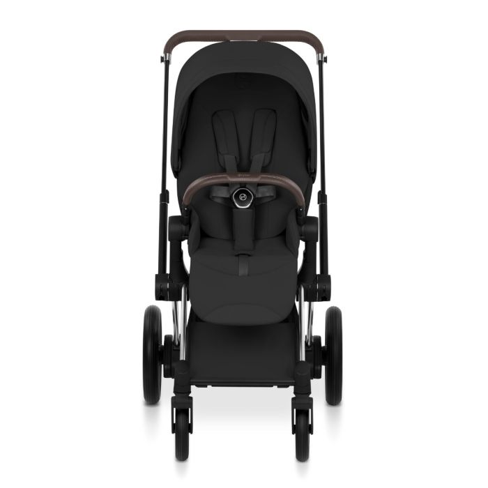 Cybex ePriam, Style Collection, Komplett Barnevogn, New Generation, Chrome/Sepia Black