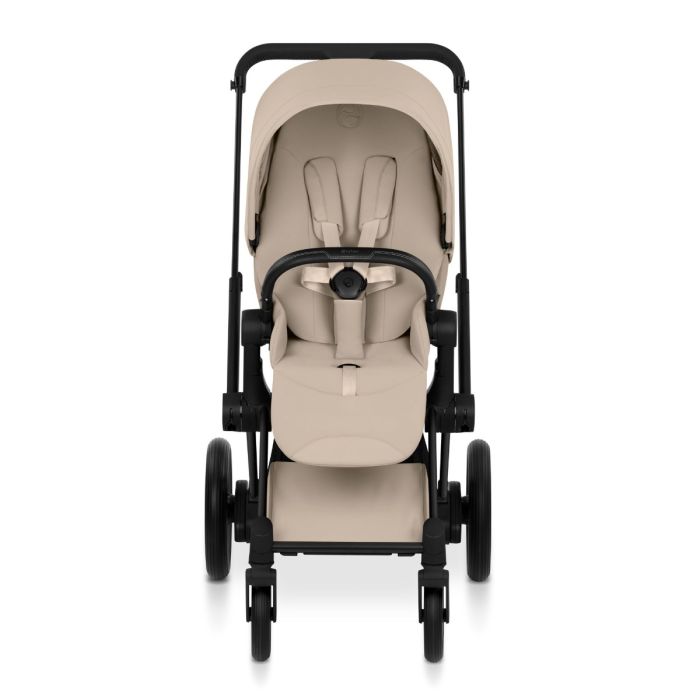 Cybex ePriam, Style Collection, Komplett Barnevogn, New Generation, Matt Black/Cozy Beige