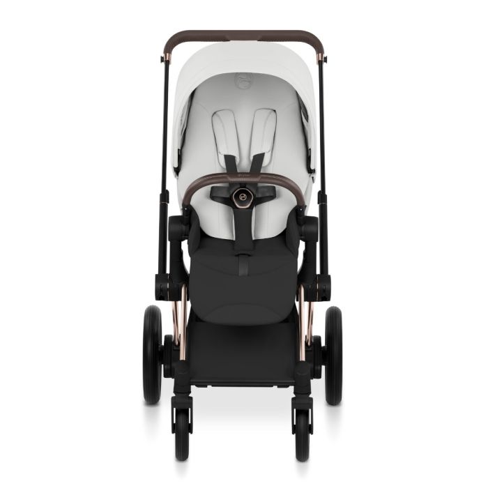 Cybex ePriam, Style Collection, Komplett Barnevogn, New Generation, Rose Gold/Off White