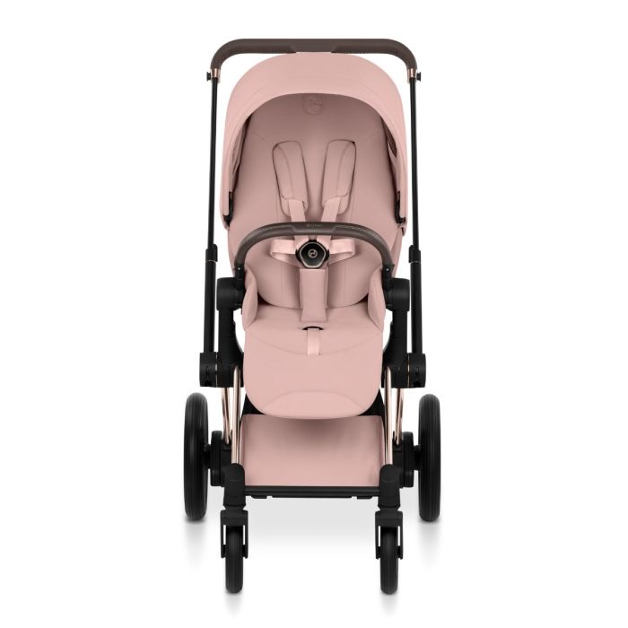 Cybex ePriam, Style Collection, Komplett Barnevogn, New Generation, Rose Gold/Peach Pink