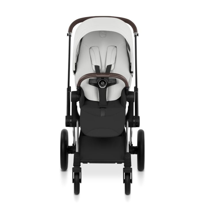 Cybex Priam, Style Collection, Komplett Barnevogn, New Generation, Chrome/Off White