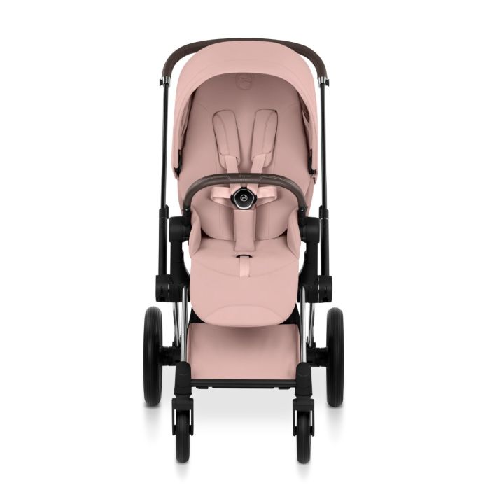 Cybex Priam, Style Collection, Komplett Barnevogn, New Generation, Chrome/Peach Pink