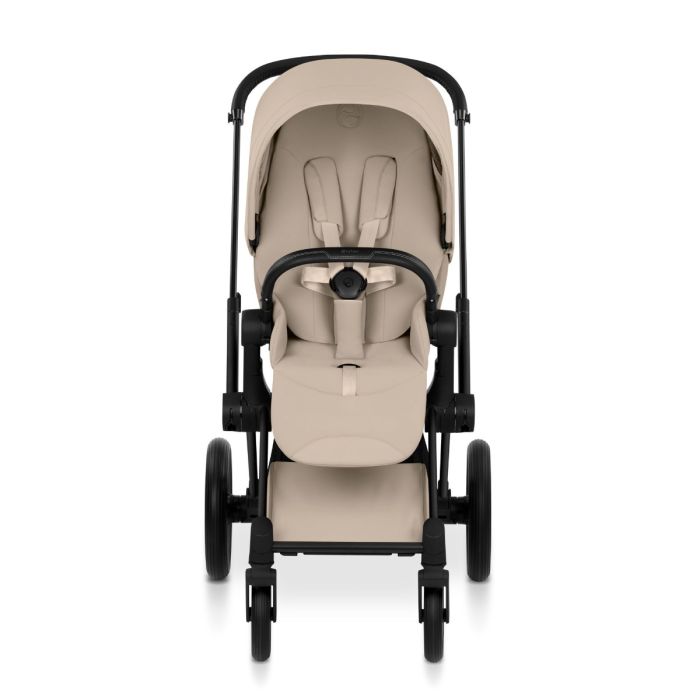 Cybex Priam, Style Collection, Komplett Barnevogn, New Generation, Matt Black/Cozy Beige