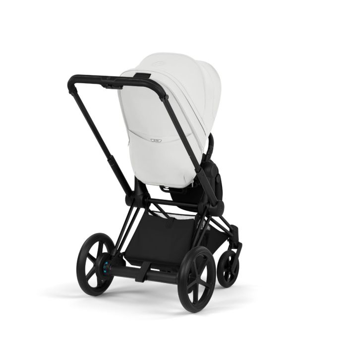 Cybex ePriam, Style Collection, Komplett Barnevogn, New Generation, Matt Black/Off White