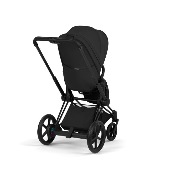 Cybex ePriam, Style Collection, Komplett Barnevogn, New Generation, Matt Black/Sepia Black