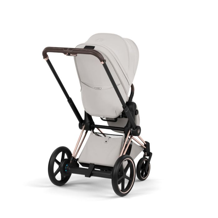 Cybex ePriam, Style Collection, Komplett Barnevogn, New Generation, Rose Gold/City Grey