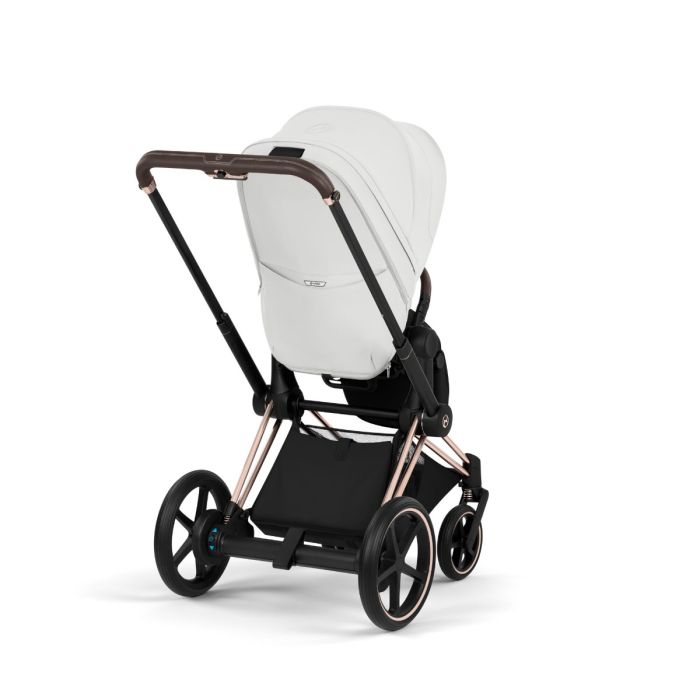 Cybex ePriam, Style Collection, Komplett Barnevogn, New Generation, Rose Gold/Off White