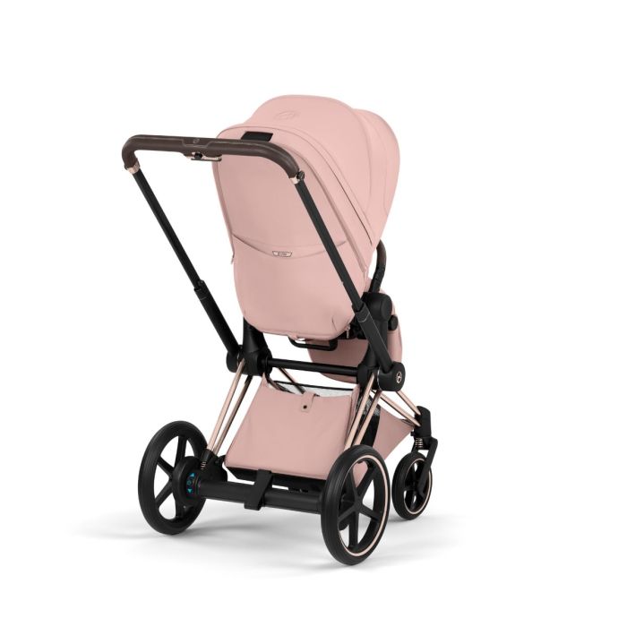 Cybex ePriam, Style Collection, Komplett Barnevogn, New Generation, Rose Gold/Peach Pink