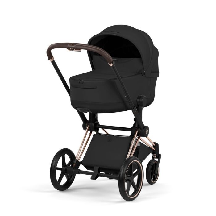 Cybex Priam, Style Collection, Komplett Barnevogn, New Generation, Rose Gold/Sepia Black