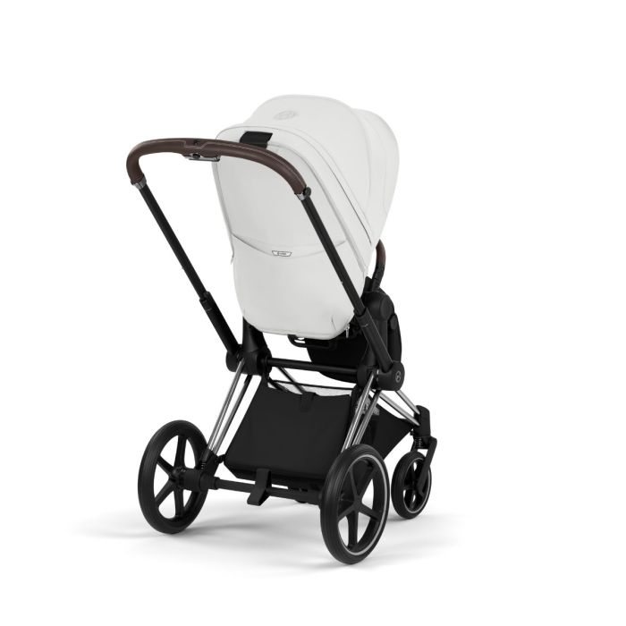 Cybex Priam, Style Collection, Komplett Barnevogn, New Generation, Chrome/Off White