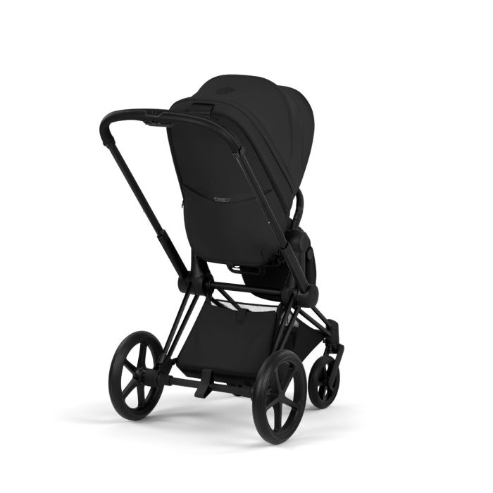Cybex Priam, Style Collection, Komplett Barnevogn, New Generation, Matt Black/Sepia Black