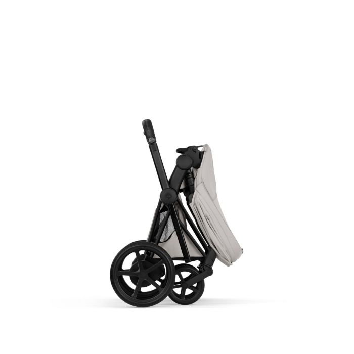 Cybex ePriam, Style Collection, Komplett Barnevogn, New Generation, Matt Black/City Grey