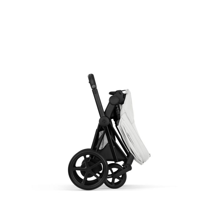 Cybex ePriam, Style Collection, Komplett Barnevogn, New Generation, Matt Black/Off White