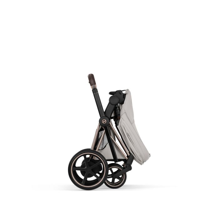 Cybex ePriam, Style Collection, Komplett Barnevogn, New Generation, Rose Gold/City Grey