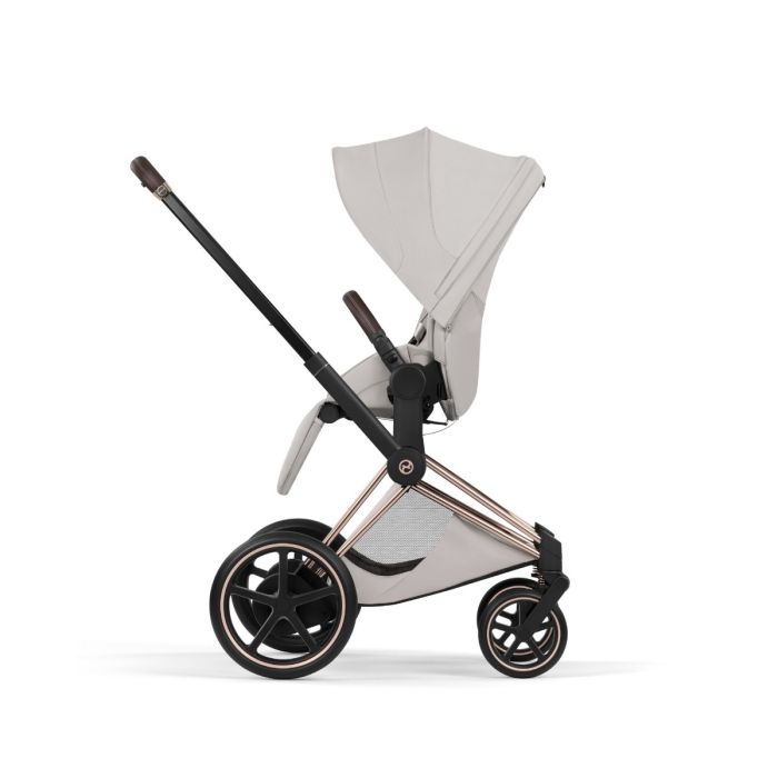 Cybex ePriam, Style Collection, Komplett Barnevogn, New Generation, Rose Gold/City Grey