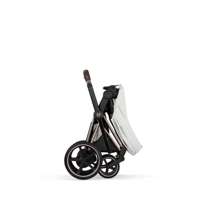 Cybex ePriam, Style Collection, Komplett Barnevogn, New Generation, Rose Gold/Off White
