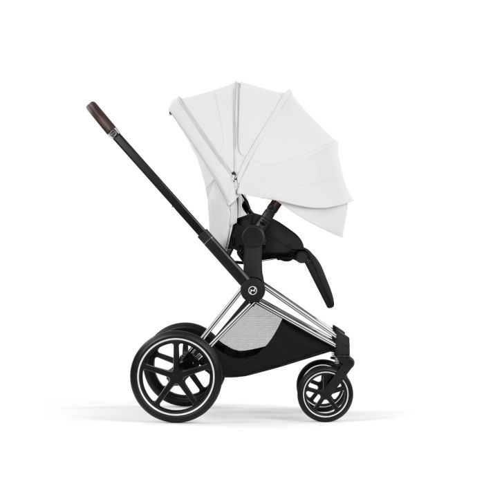 Cybex Priam, Style Collection, Komplett Barnevogn, New Generation, Chrome/Off White