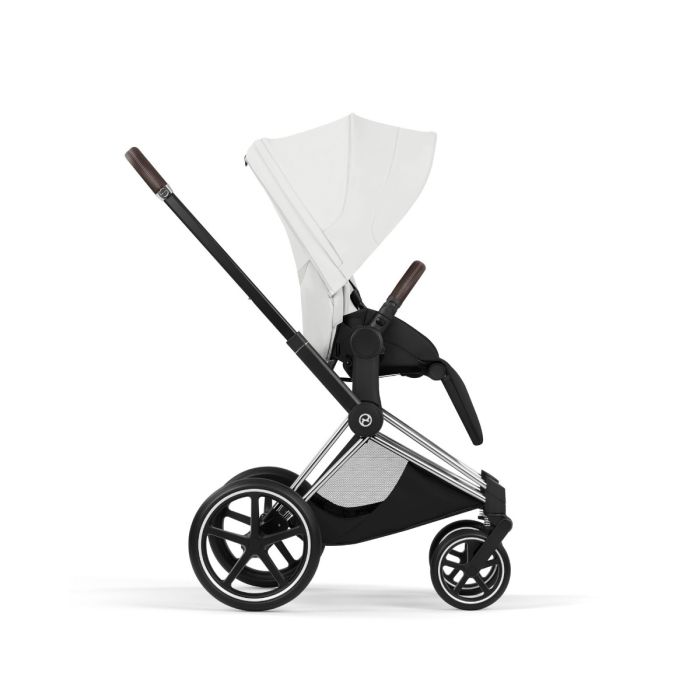 Cybex Priam, Style Collection, Komplett Barnevogn, New Generation, Chrome/Off White