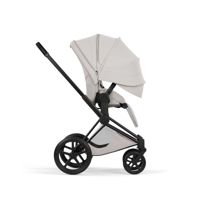 Cybex Priam, Style Collection, Komplett Barnevogn, New Generation, Matt Black/City Grey