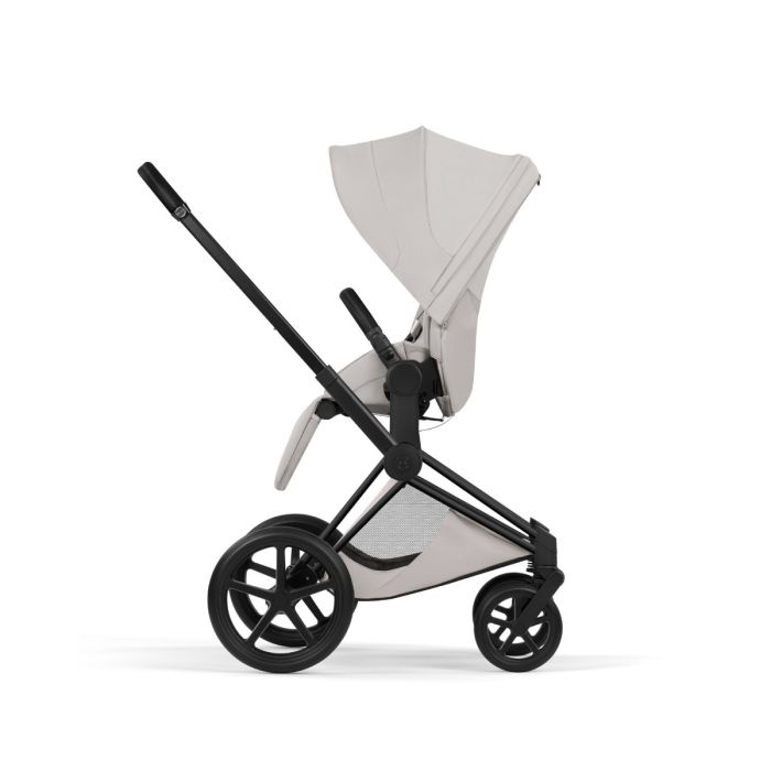 Cybex Priam, Style Collection, Komplett Barnevogn, New Generation, Matt Black/City Grey