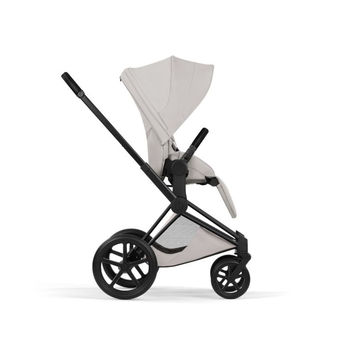 Cybex Priam, Style Collection, Komplett Barnevogn, New Generation, Matt Black/City Grey