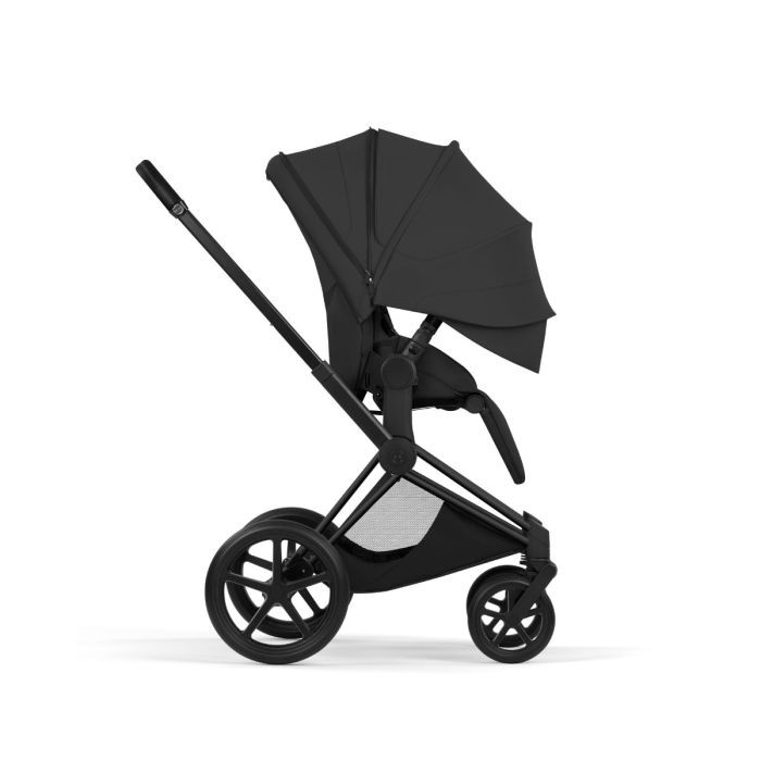 Cybex Priam, Style Collection, Komplett Barnevogn, New Generation, Matt Black/Sepia Black