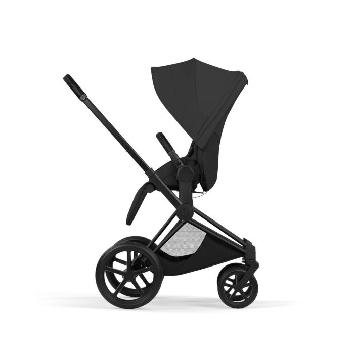 Cybex Priam, Style Collection, Komplett Barnevogn, New Generation, Matt Black/Sepia Black