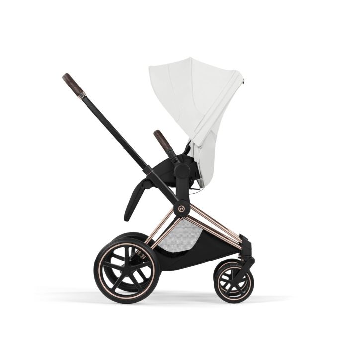 Cybex Priam, Style Collection, Komplett Barnevogn, New Generation, Rose Gold/Off White
