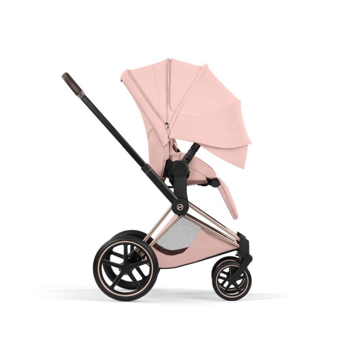Cybex Priam, Style Collection, Komplett Barnevogn, New Generation, Rose Gold/Peach Pink