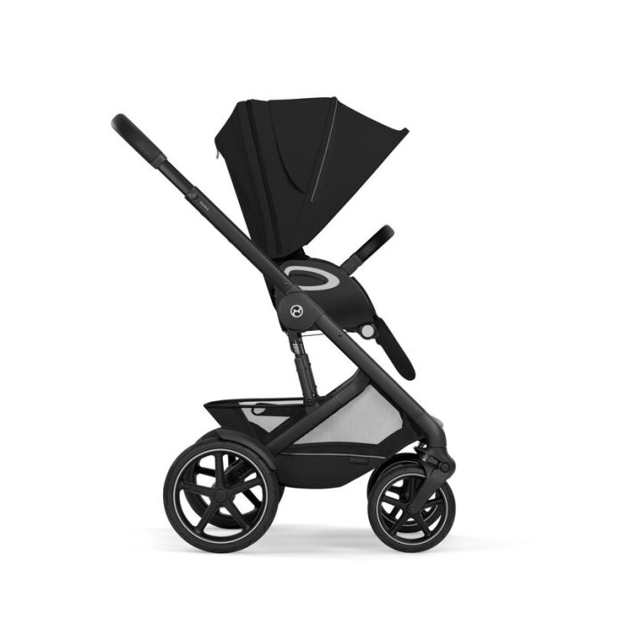Komplett vogn Cybex Talos S Lux, 2026, Moon Black Ink. Liggedel