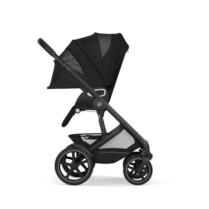 Komplett vogn Cybex Talos S Lux, 2026, Moon Black Ink. Liggedel