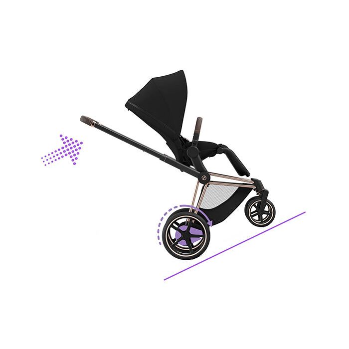 Understell, Cybex, e-Priam, Chrome Black