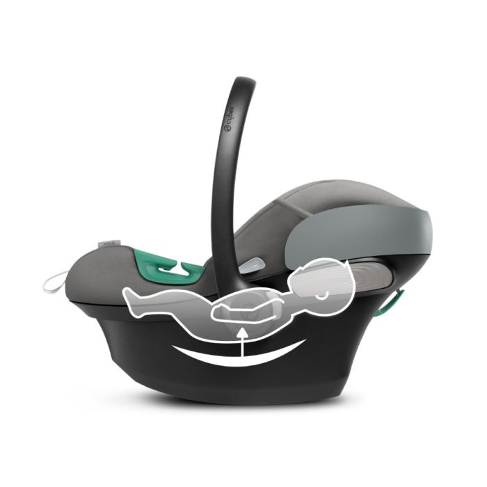 Bilstol, Cybex, Aton S2, i-Size, Soho Grey