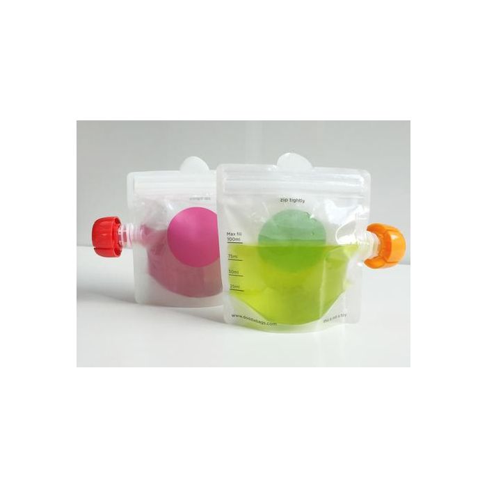 Doddlebrush, Penseler og poser, Doddlebags, 4 pk