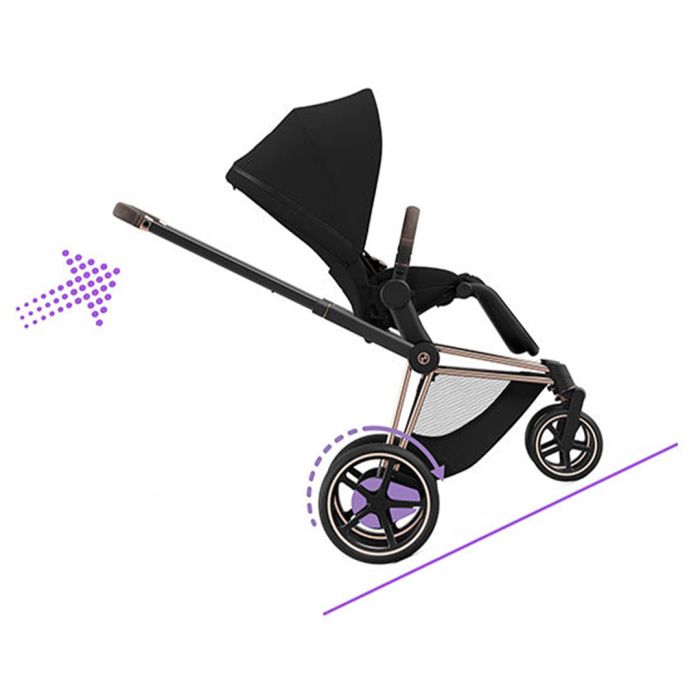 Understell, Cybex, e-Priam, Chrome Black
