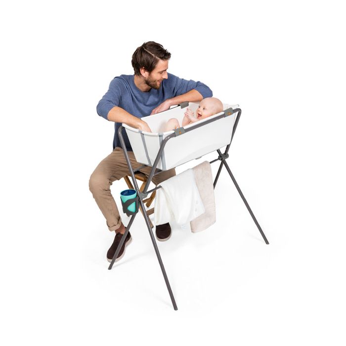 Stokke® Flexi Bath inkl. newborn support, Transparent Green