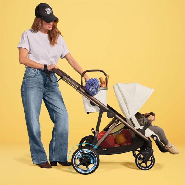 Barnevogn, Cybex, eGazelle S, TPE, Almond Beige