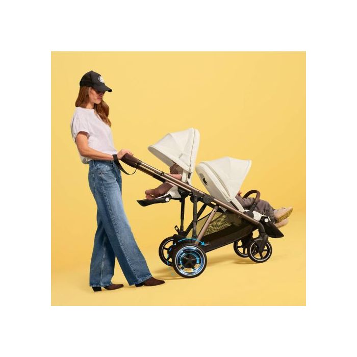 Cybex eGazelle S, BLK, Moon Black, Komplett barnevogn