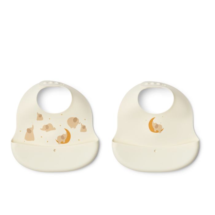 Smekke, Liewood, Ember, Elephant / Creme de la creme, 2pk
