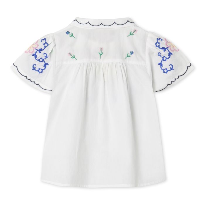Bluse, Fliink, Hirse, Cloud Dancer
