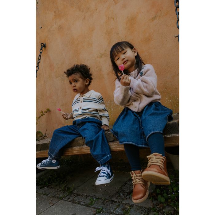 Skjørt, Fliink, Don, Dark Denim Blue