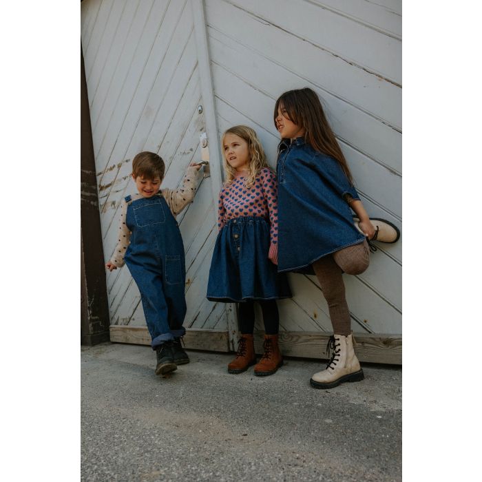 Skjørt, Fliink, Don, Dark Denim Blue