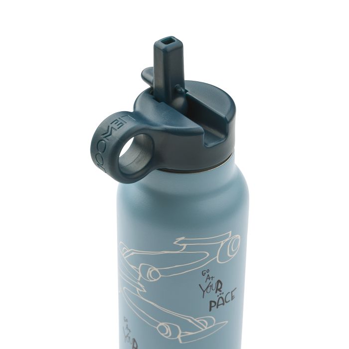 Liewood Flaske Falk 350ml, Race Cars / Beach Blue