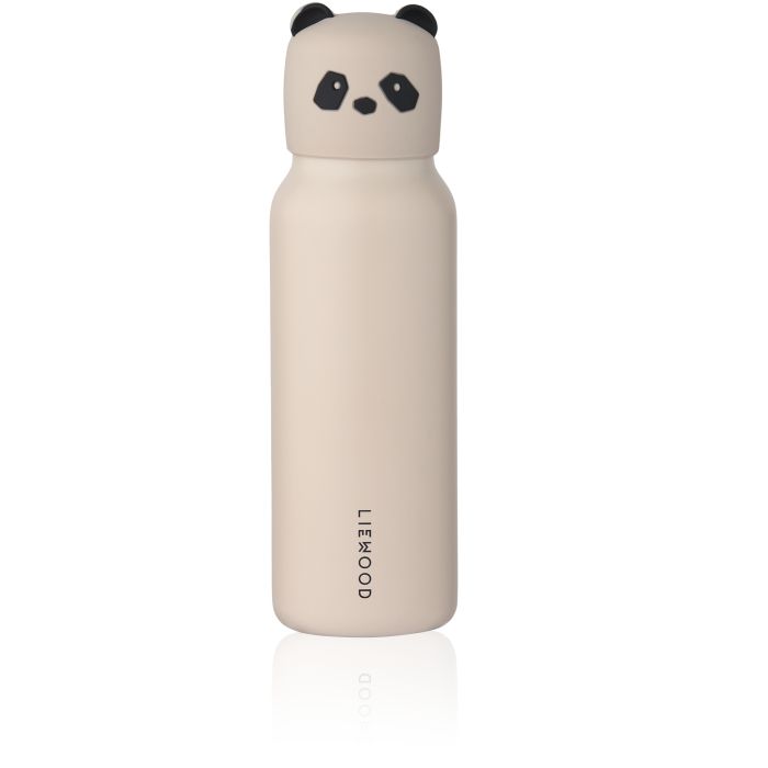 Liewood Drikkeflaske Falk, Panda, Sandy 350ml