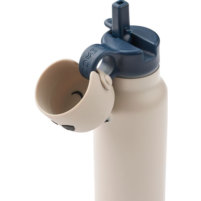 Liewood Drikkeflaske Falk, Panda, Sandy 350ml