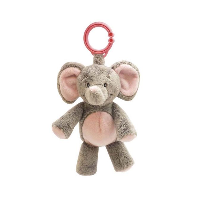 Leke, My First Elephant, clip on, My Teddy, Pink
