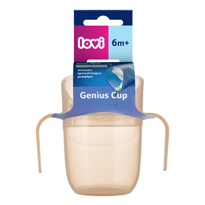 LOVI Genius Training cup 150 ml, Nude